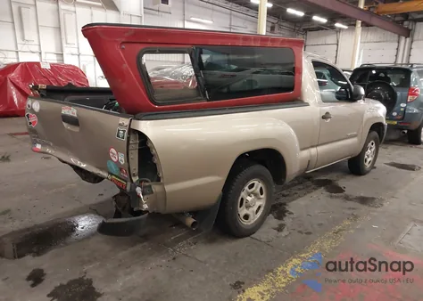 2007 Toyota Tacoma из США, поврежденный, VIN 5TENX22N57Z423415